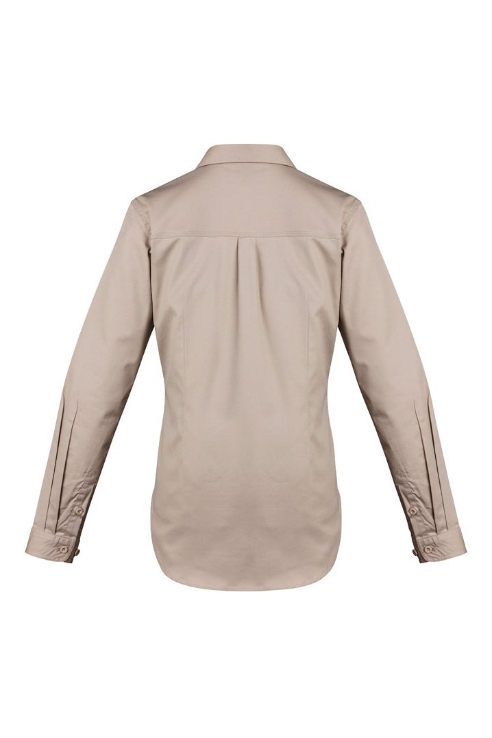 Syzmik Womens Lightweight Tradie Long Sleeve Shirt ZWL121 | Syzmik | Fashion Biz Online