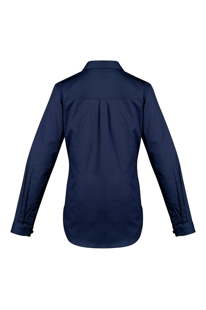 Syzmik Womens Lightweight Tradie Long Sleeve Shirt ZWL121 | Syzmik | Fashion Biz Online