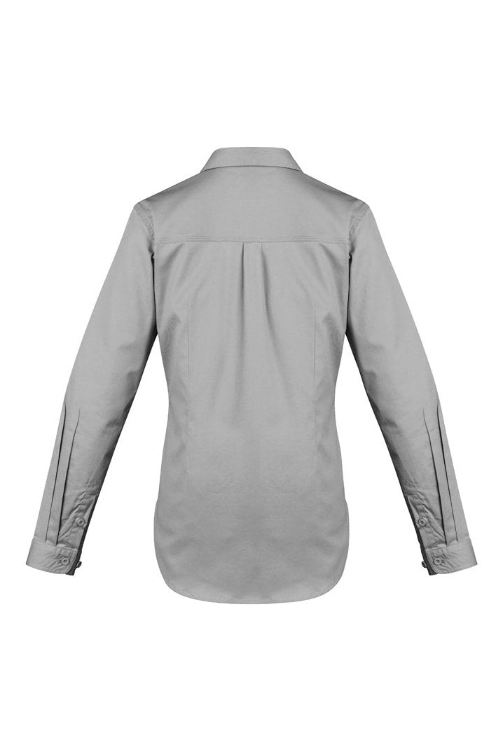 Syzmik Womens Lightweight Tradie Long Sleeve Shirt ZWL121 | Syzmik | Fashion Biz Online