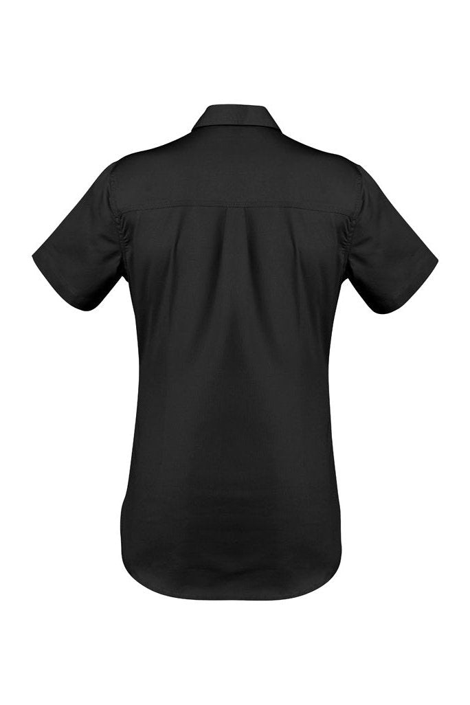 Syzmik Womens Lightweight Tradie Short Sleeve Shirt ZWL120 | Syzmik | Fashion Biz Online
