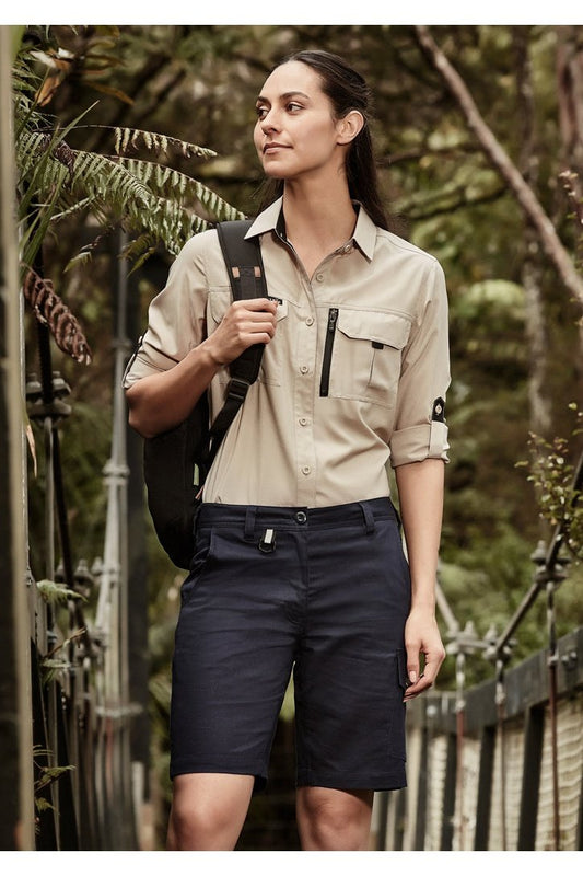 Syzmik Womens Rugged Cooling Vented Shorts - ZS704 | Syzmik | Fashion Biz Online