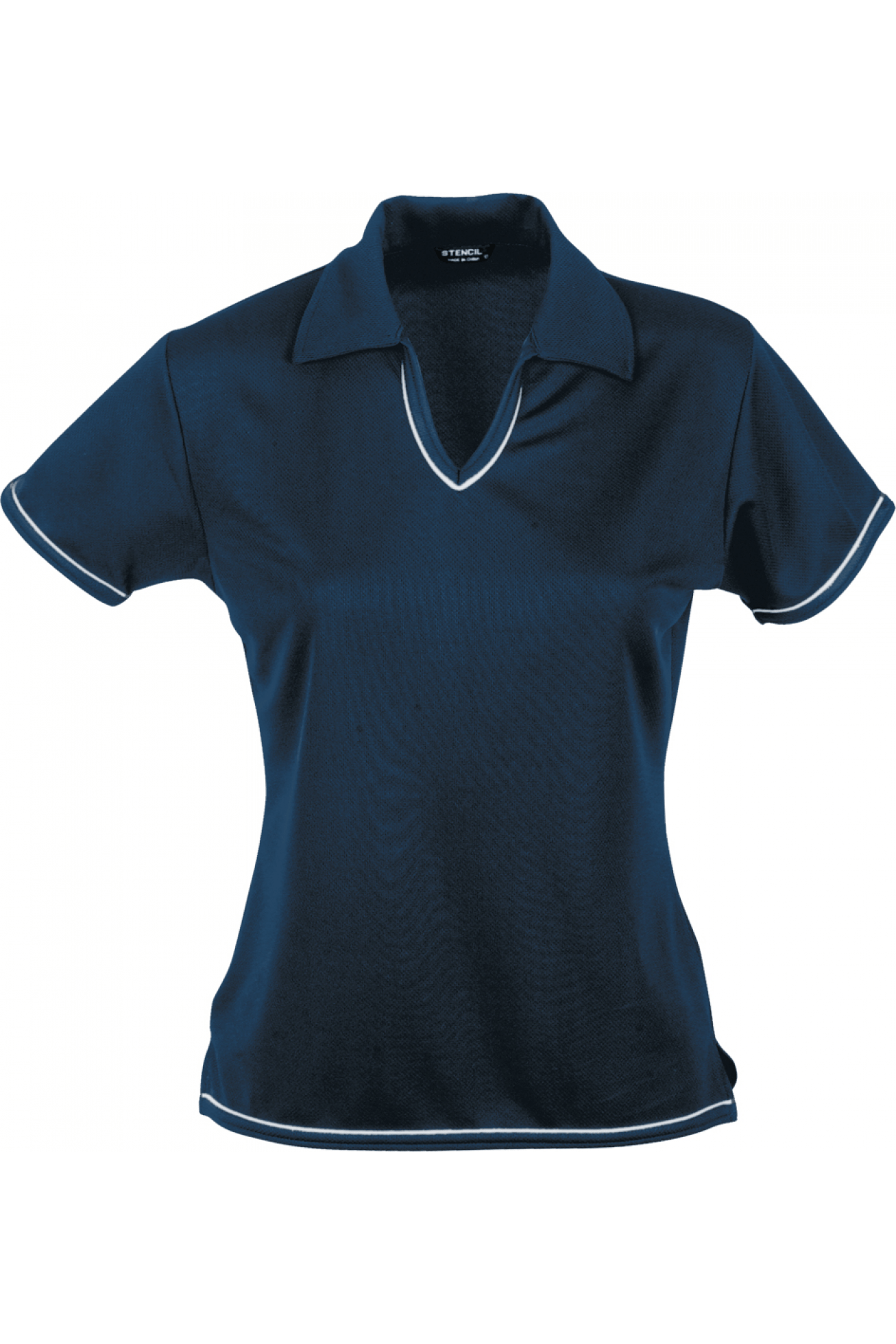 STENCIL LADIES COOL DRY2 POLO S/S 1110B