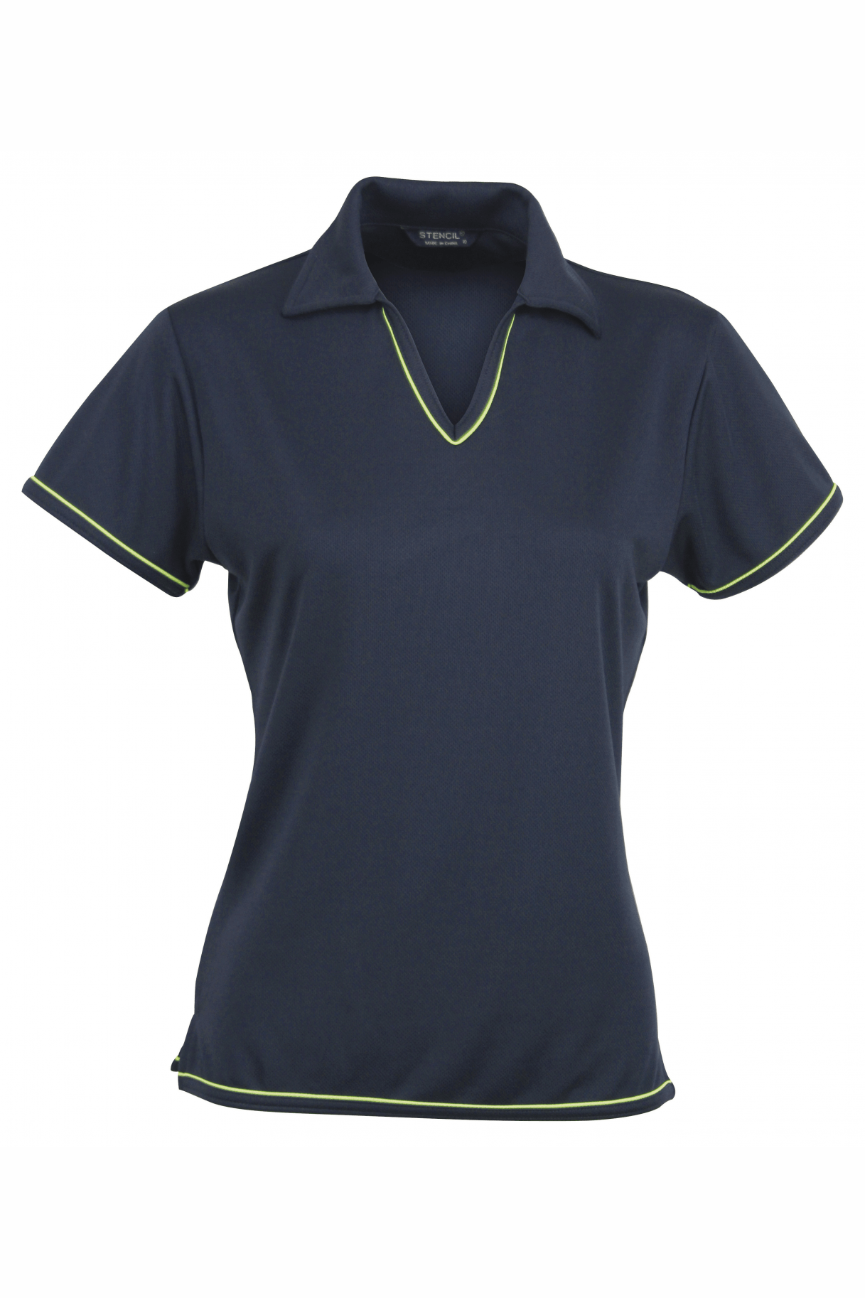 STENCIL LADIES COOL DRY2 POLO S/S 1110B