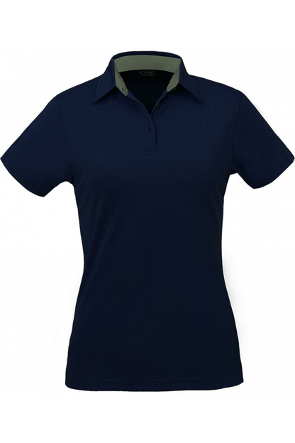 STENCIL LADIES KAHVE POLO S/S 1164
