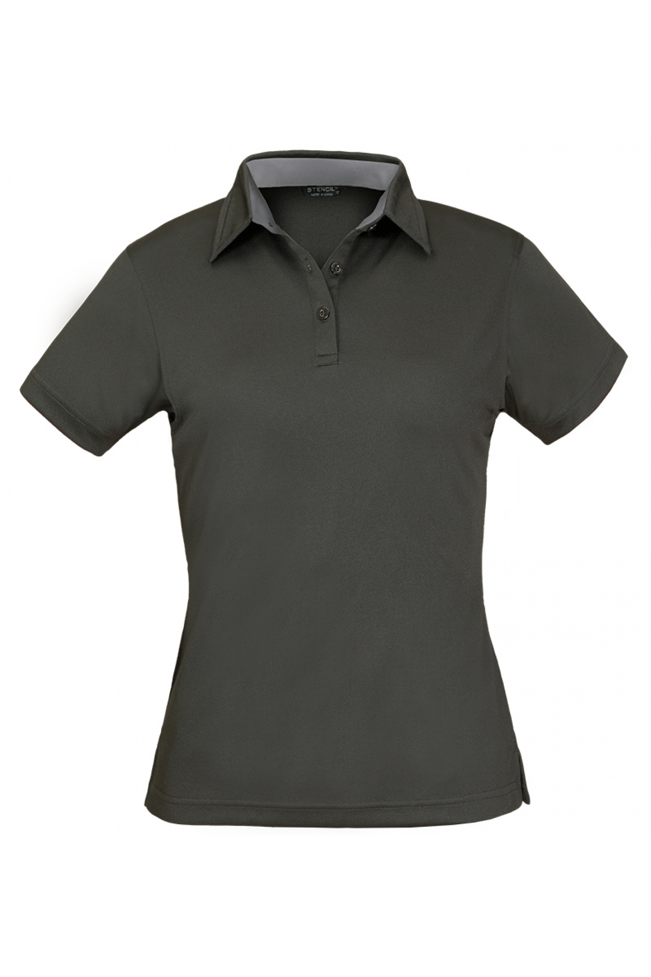 STENCIL LADIES KAHVE POLO S/S 1164
