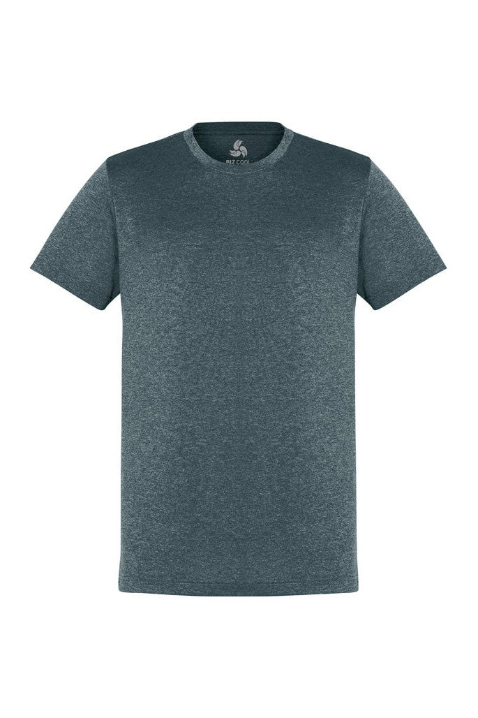 Biz Collection Mens Aero Tee - T800MS - Charcoal