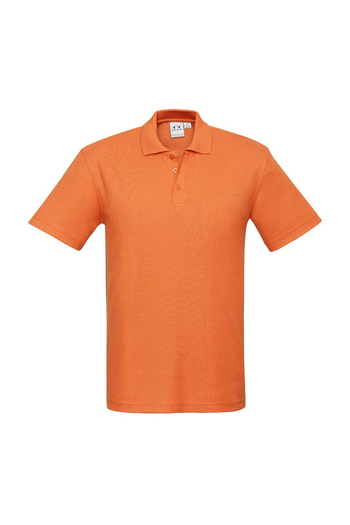 Biz Collection Mens Crew Polo - P400MS - Orange