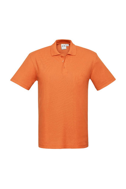 Biz Collection Mens Crew Polo - P400MS - Orange