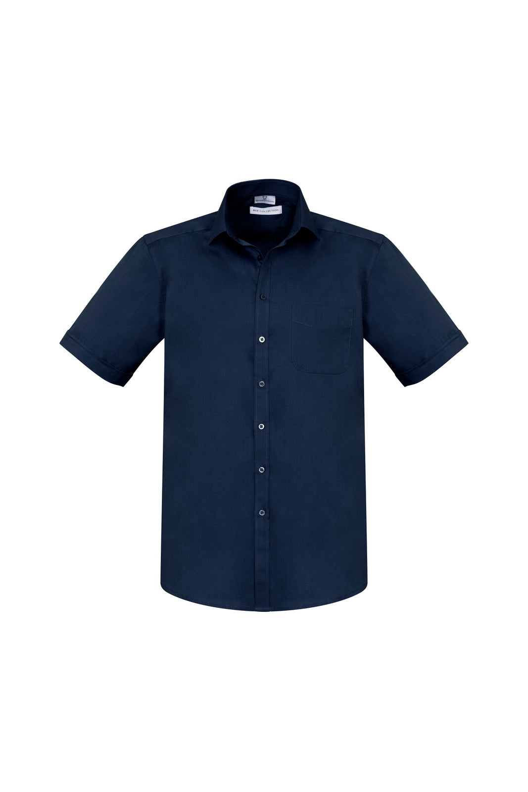 Biz Collection Mens Monaco Short Sleeve Shirt - S770MS - Ink