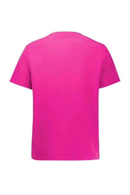 Biz Care Womens Pink V-Neck Scrub Top CST245LS