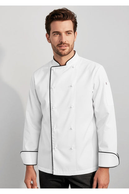  Biz Collection Al Dente Mens Chef Jacket - CH230ML | Biz Collection | Fashion Biz Online