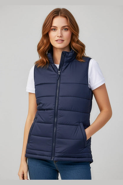  Biz Collection Alpine Ladies Puffer Vest - J211L | Biz Collection | Fashion Biz Online