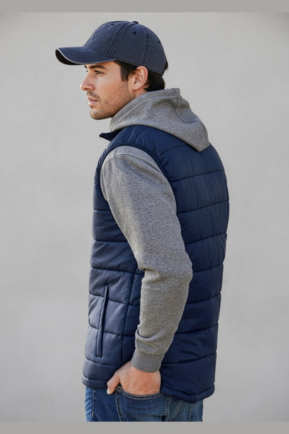  Biz Collection Alpine Mens Puffer Vest - J211M | Biz Collection | Fashion Biz Online