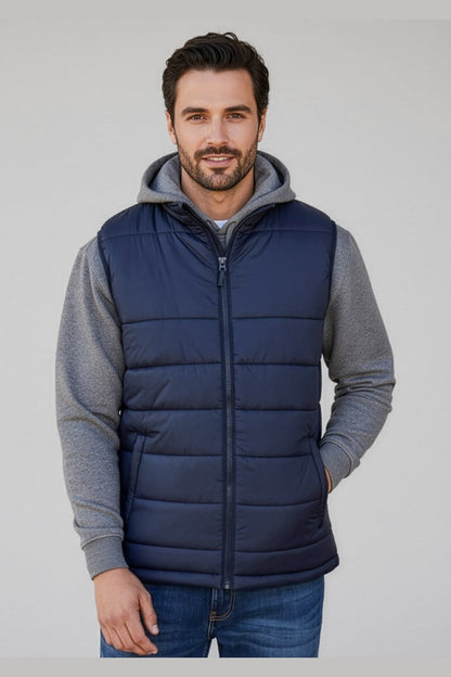  Biz Collection Alpine Mens Puffer Vest - J211M | Biz Collection | Fashion Biz Online