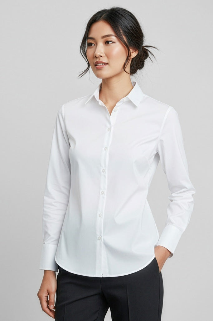  Biz Collection Camden Ladies Long Sleeve Shirt - S016LL | Biz Collection | Fashion Biz Online