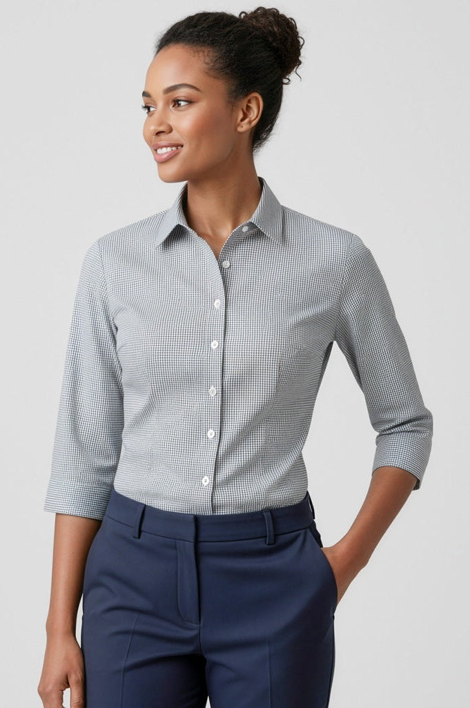  Biz Collection Ladies Ellison 3/4 Sleeve Shirt - S716LT | Biz Collection | Fashion Biz Online