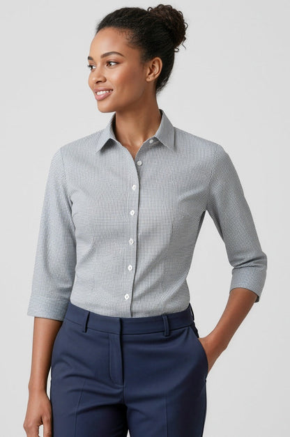  Biz Collection Ladies Ellison 3/4 Sleeve Shirt - S716LT | Biz Collection | Fashion Biz Online