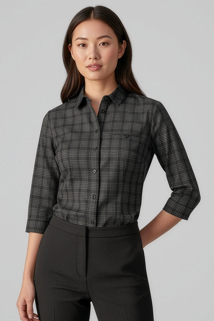  Biz Collection Ladies Harper 3/4 Sleeve Shirt - S820LT | Biz Collection | Fashion Biz Online