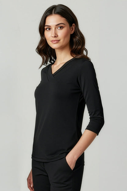  Biz Collection Ladies Lana 3/4 Sleeve Top - K819LT | Biz Collection | Fashion Biz Online