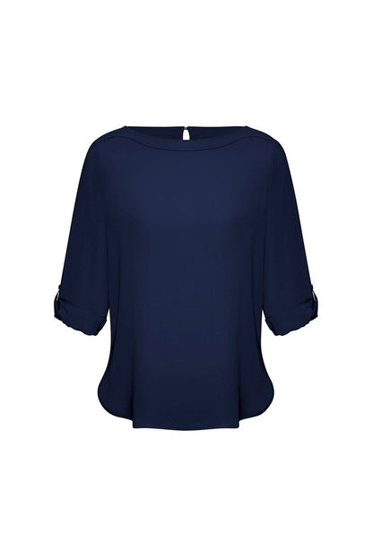  Biz Collection Ladies Madison Boatneck Blouse - S828LL | Biz Collection | Fashion Biz Online