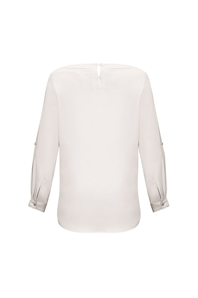  Biz Collection Ladies Madison Boatneck Blouse - S828LL | Biz Collection | Fashion Biz Online