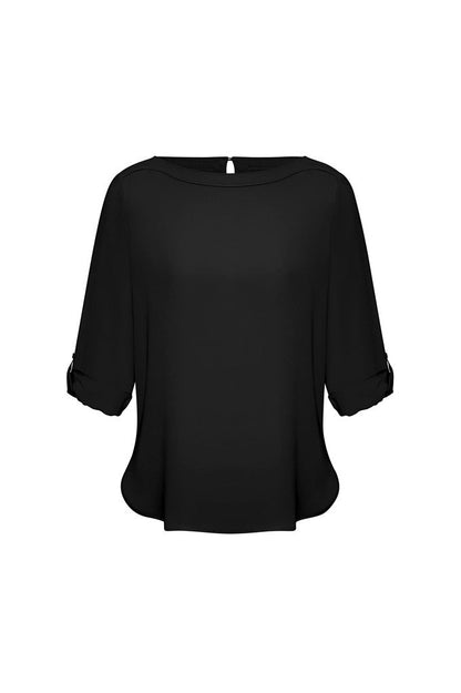  Biz Collection Ladies Madison Boatneck Blouse - S828LL | Biz Collection | Fashion Biz Online