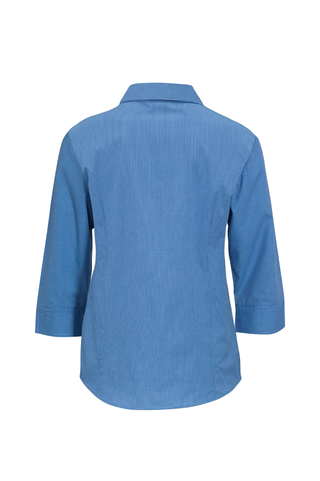  Biz Collection Ladies Micro Check Business Shirt 3/4 Sleeve - LB8200 | Biz Collection | Fashion Biz Online