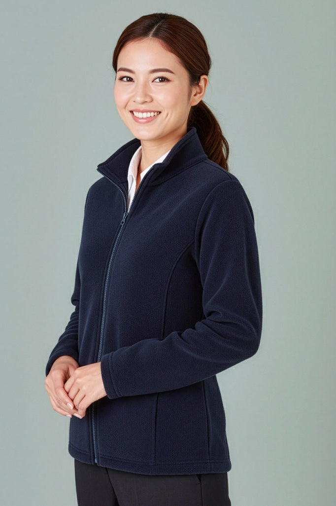  Biz Collection Ladies Plain Micro Fleece Jacket - PF631 | Biz Collection | Fashion Biz Online