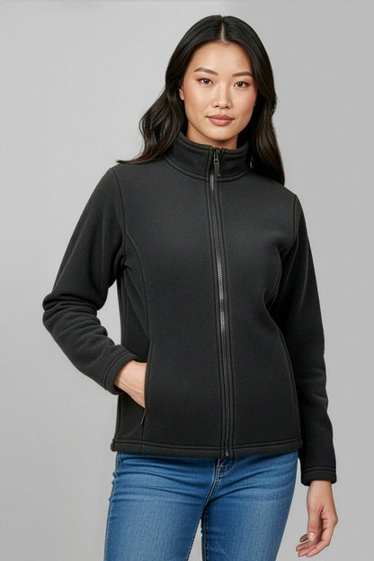  Biz Collection Ladies Plain Micro Fleece Jacket - PF631 | Biz Collection | Fashion Biz Online