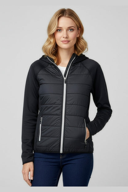  Biz Collection Ladies Stealth Tech Hoodie - J515L | Biz Collection | Fashion Biz Online