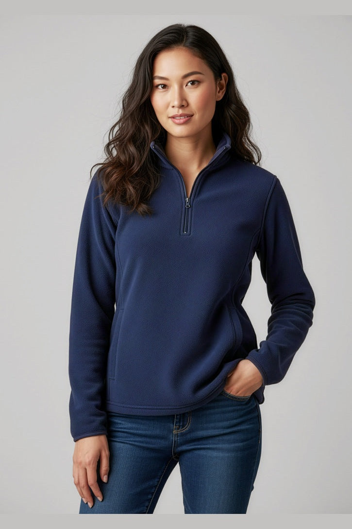  Biz Collection Ladies Trinity 1/2 Zip Pullover - F10520 | Biz Collection | Fashion Biz Online