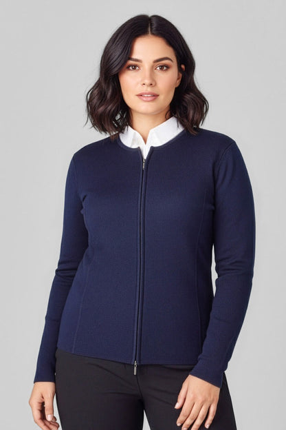  Biz Collection Ladies Two -Way Zip Cardigan - LC3505 | Biz Collection | Fashion Biz Online