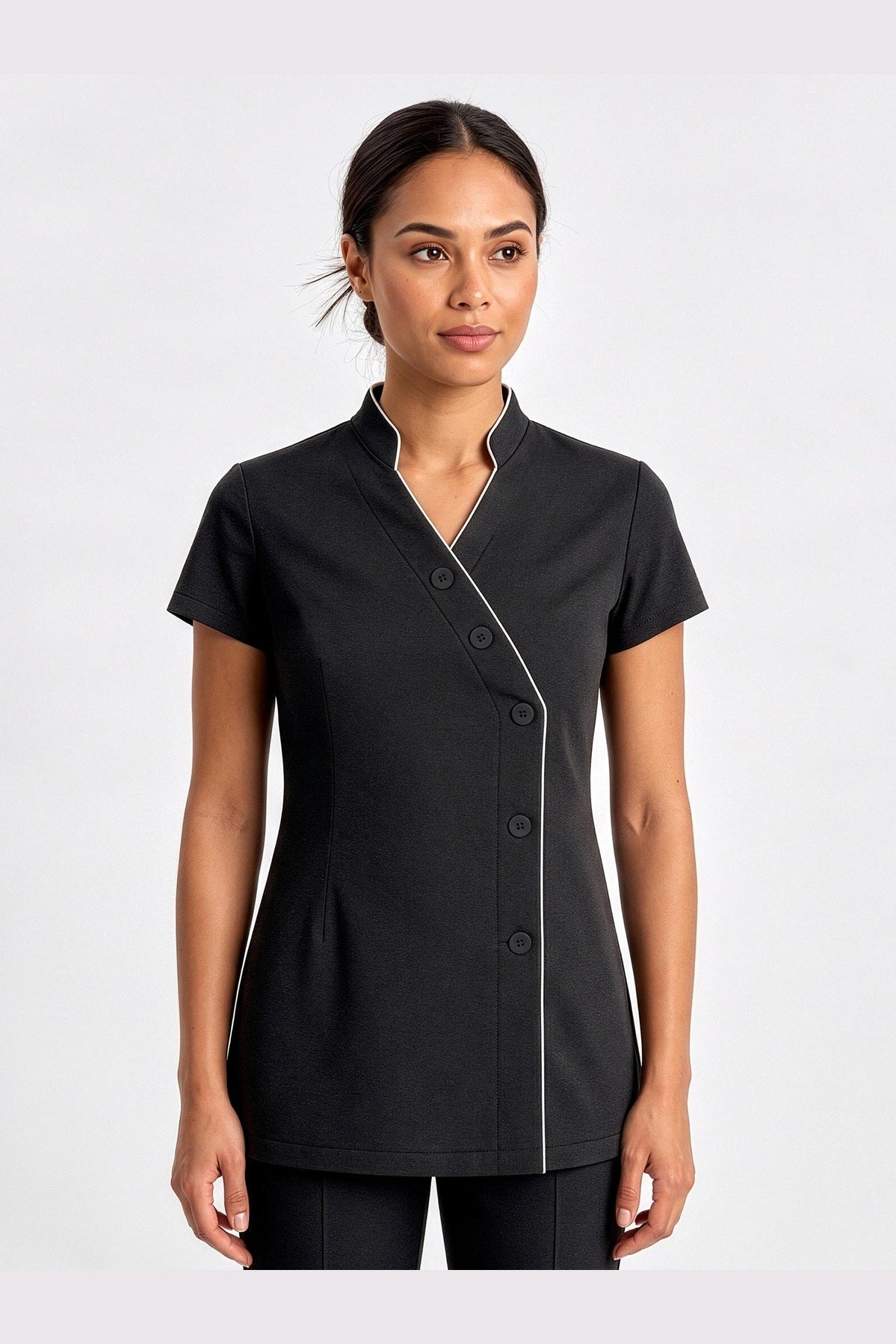  Biz Collection Ladies Zen Crossover Tunic - H134LS | Biz Collection | Fashion Biz Online