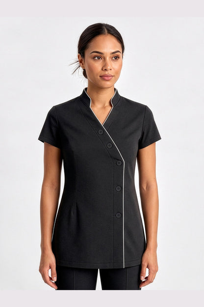  Biz Collection Ladies Zen Crossover Tunic - H134LS | Biz Collection | Fashion Biz Online