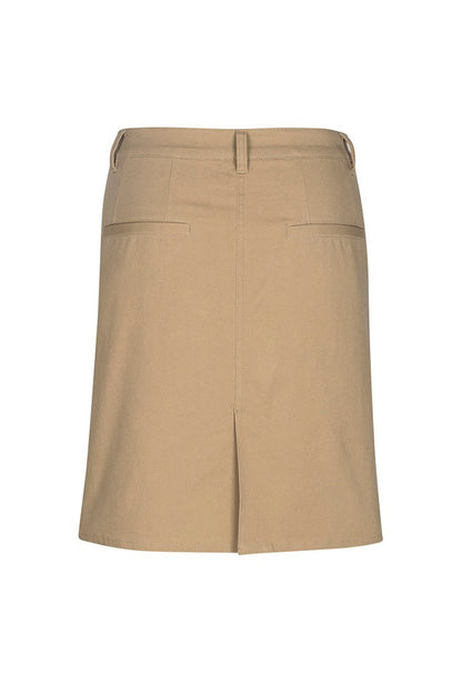  Biz Collection Lawson Ladies Chino Skirt - BS022L | Biz Collection | Fashion Biz Online