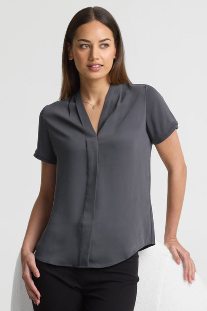  Biz Collection Madison Ladies Short Sleeve Blouse - S628LS | Biz Collection | Fashion Biz Online