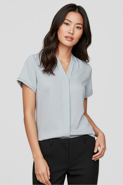  Biz Collection Madison Ladies Short Sleeve Blouse - S628LS | Biz Collection | Fashion Biz Online