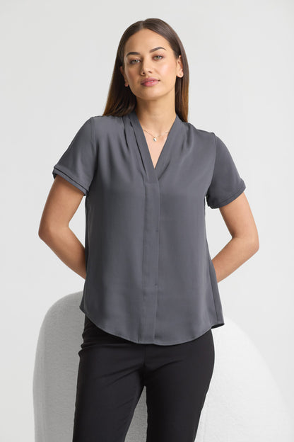  Biz Collection Madison Ladies Short Sleeve Blouse - S628LS | Biz Collection | Fashion Biz Online