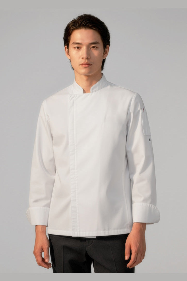  Biz Collection Mens Alfresco Long Sleeve Chef Jacket - CH330ML | Biz Collection | Fashion Biz Online