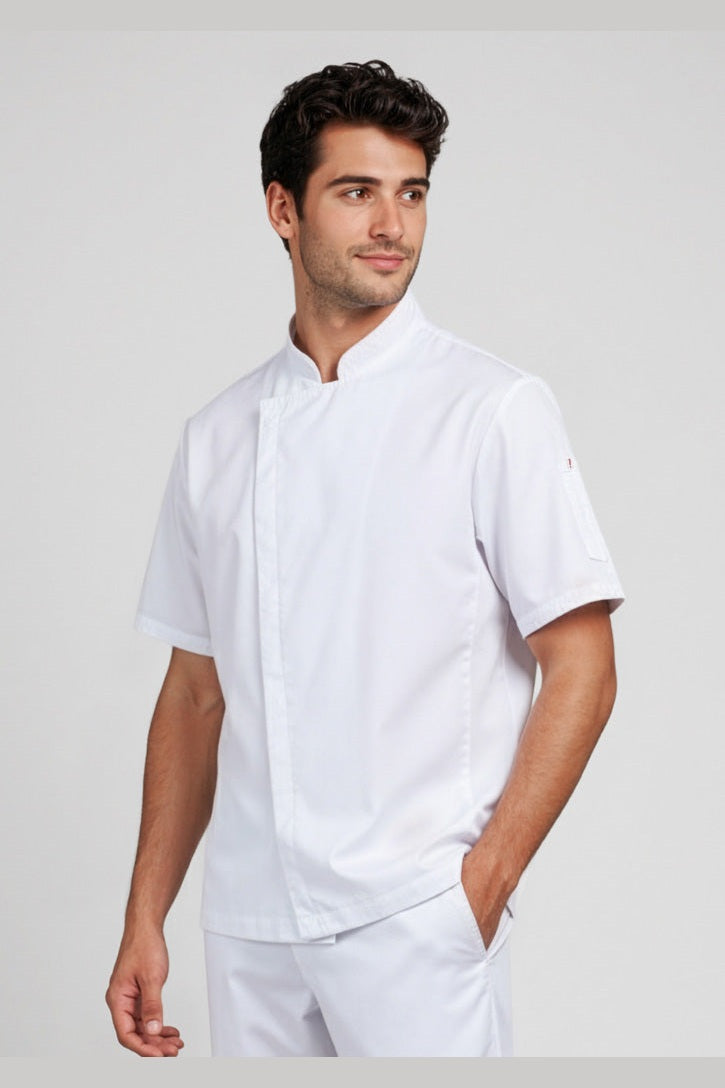  Biz Collection Mens Alfresco Short Sleeve Chef Jacket - CH330MS | Biz Collection | Fashion Biz Online