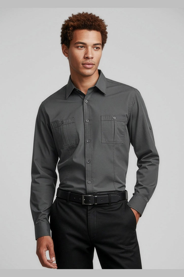  Biz Collection Mens Bondi Long Sleeve Shirt - S306ML | Biz Collection | Fashion Biz Online