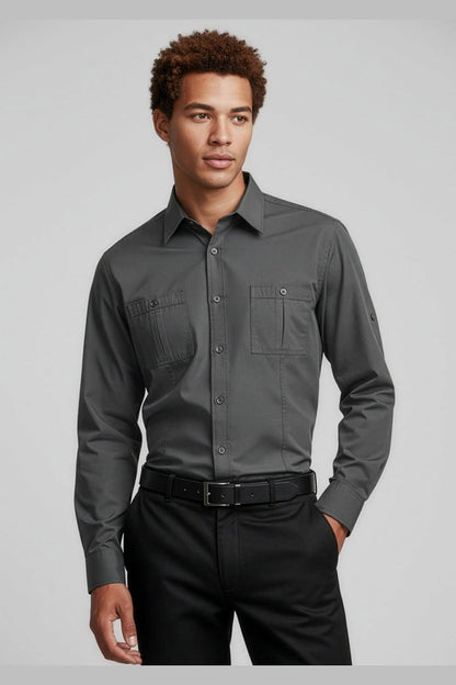  Biz Collection Mens Bondi Long Sleeve Shirt - S306ML | Biz Collection | Fashion Biz Online