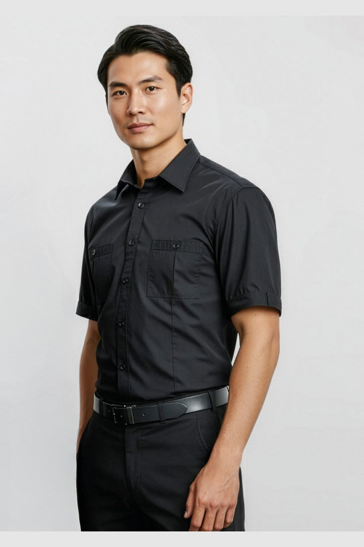  Biz Collection Mens Bondi Short Sleeve Shirt - S306MS | Biz Collection | Fashion Biz Online