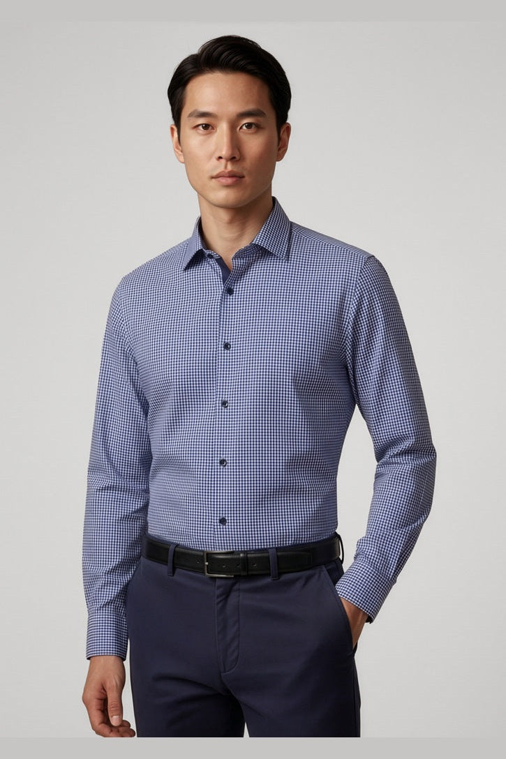  Biz Collection Mens Edge Long Sleeve Shirt - S267ML | Biz Collection | Fashion Biz Online