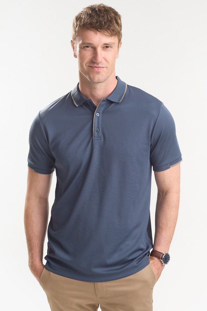  Biz Collection Mens Focus Short Sleeve Polo - P313MS | Biz Collection | Fashion Biz Online