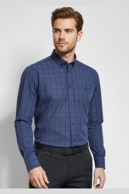  Biz Collection Mens Harper Long Sleeve Shirt - S820ML | Biz Collection | Fashion Biz Online