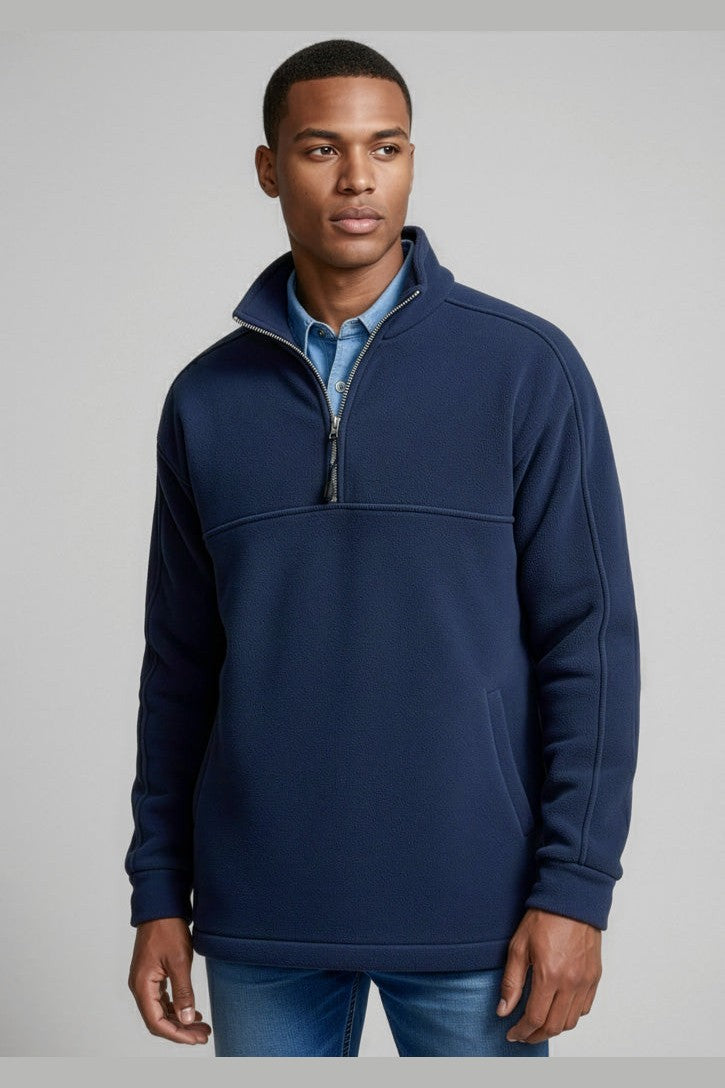 Biz Collection Mens Heavy Weight 1/2 Zip Winter Fleece - PF380 | Biz Collection | Fashion Biz Online