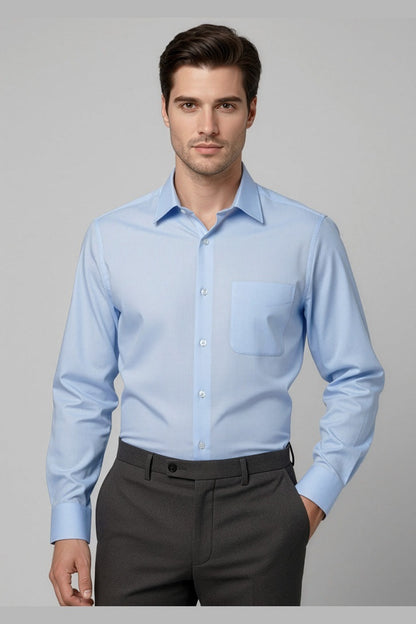  Biz Collection Mens Luxe Long Sleeve Shirt - S10210 | Biz Collection | Fashion Biz Online