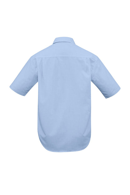  Biz Collection Mens Micro Check Business Shirt Short Sleeve - SH817 | Biz Collection | Fashion Biz Online