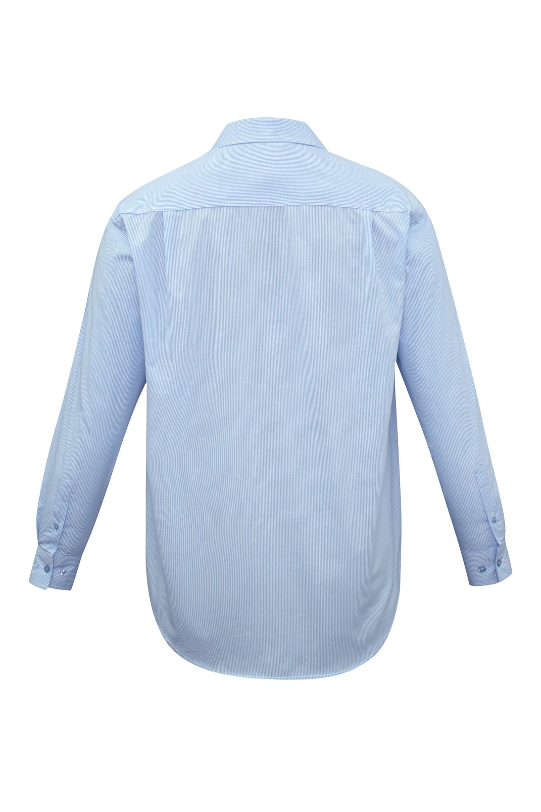  Biz Collection Mens Micro Check Business Shirt Long Sleeve - SH816 | Biz Collection | Fashion Biz Online